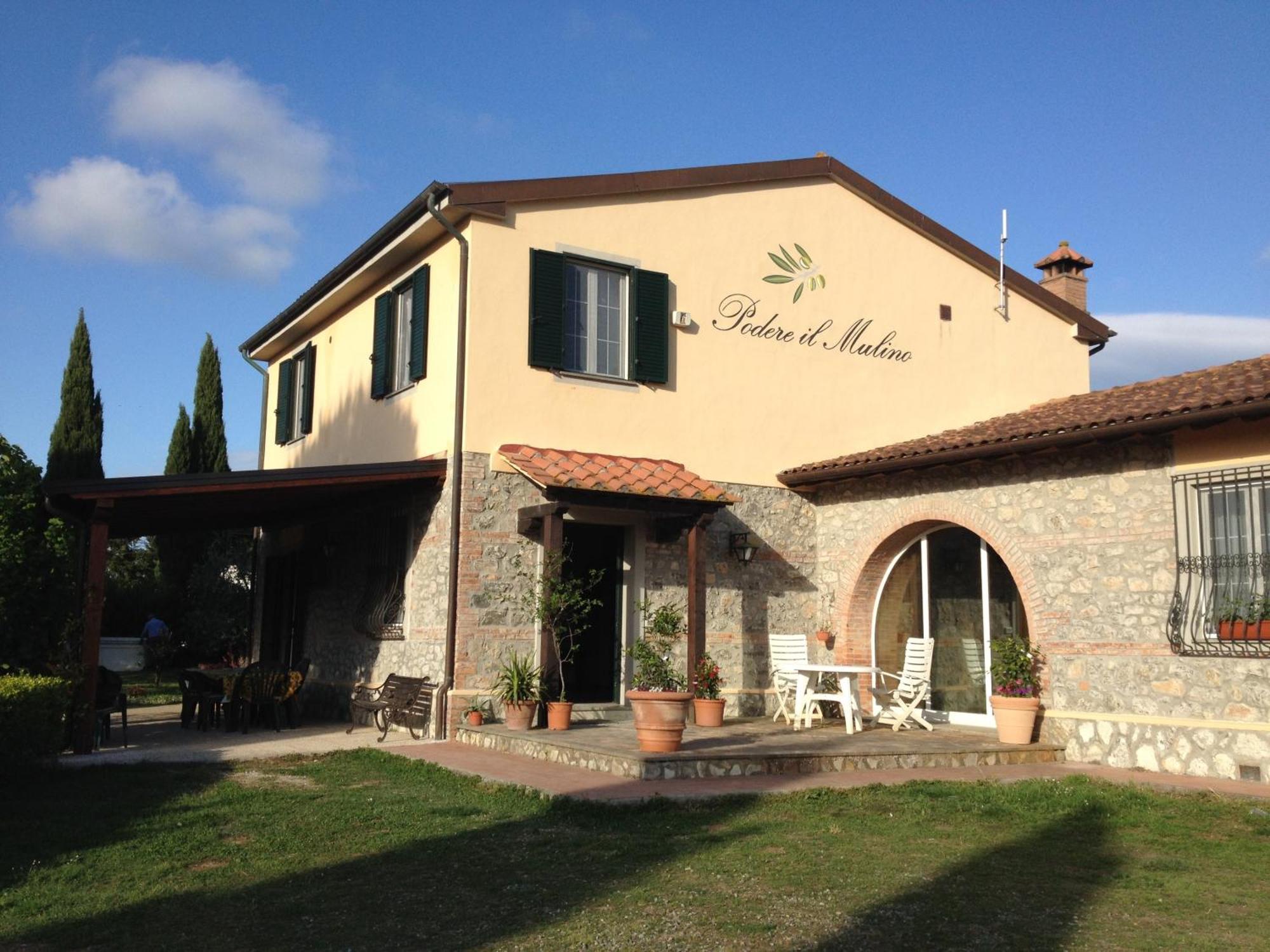 Podere Il Mulino Pieve di Santa Luce Exteriör bild